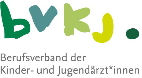 Logo Berufsverband der Kinder‐ und Jugendärzt*innen e. V. (BVKJ)